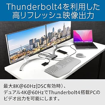 Amazon.co.jp: Kensington ケンジントン SD2600T Thunderbolt4 Amazon.co.jp: Kensington ケンジントン SD2600T Thunderbolt4