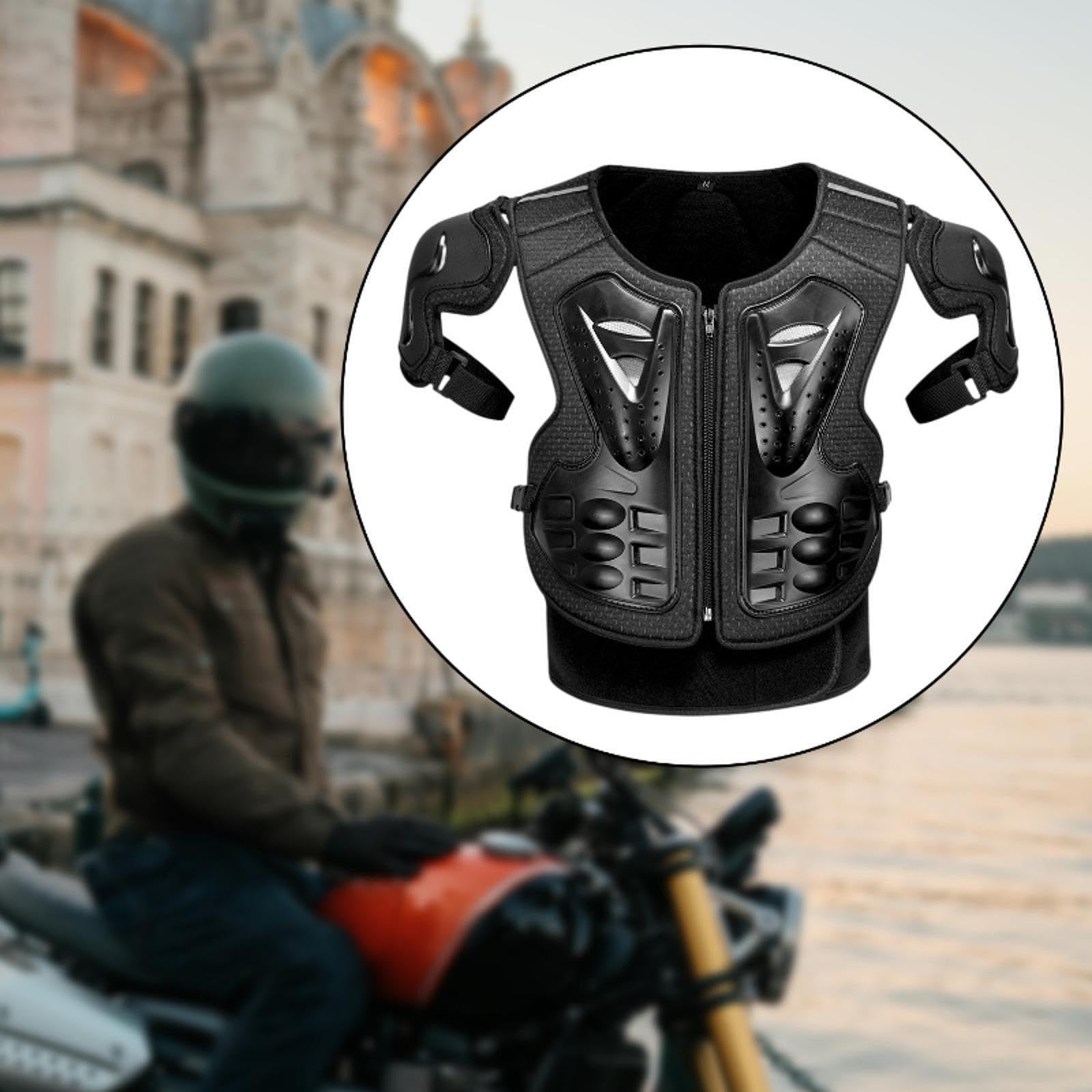 Équipement de Protection pour Adultes, pour Hommes et Femmes, Protection Motocross Respirante et Pratique pour L'équitation, Le Patinage et L, Plastron Protecteur