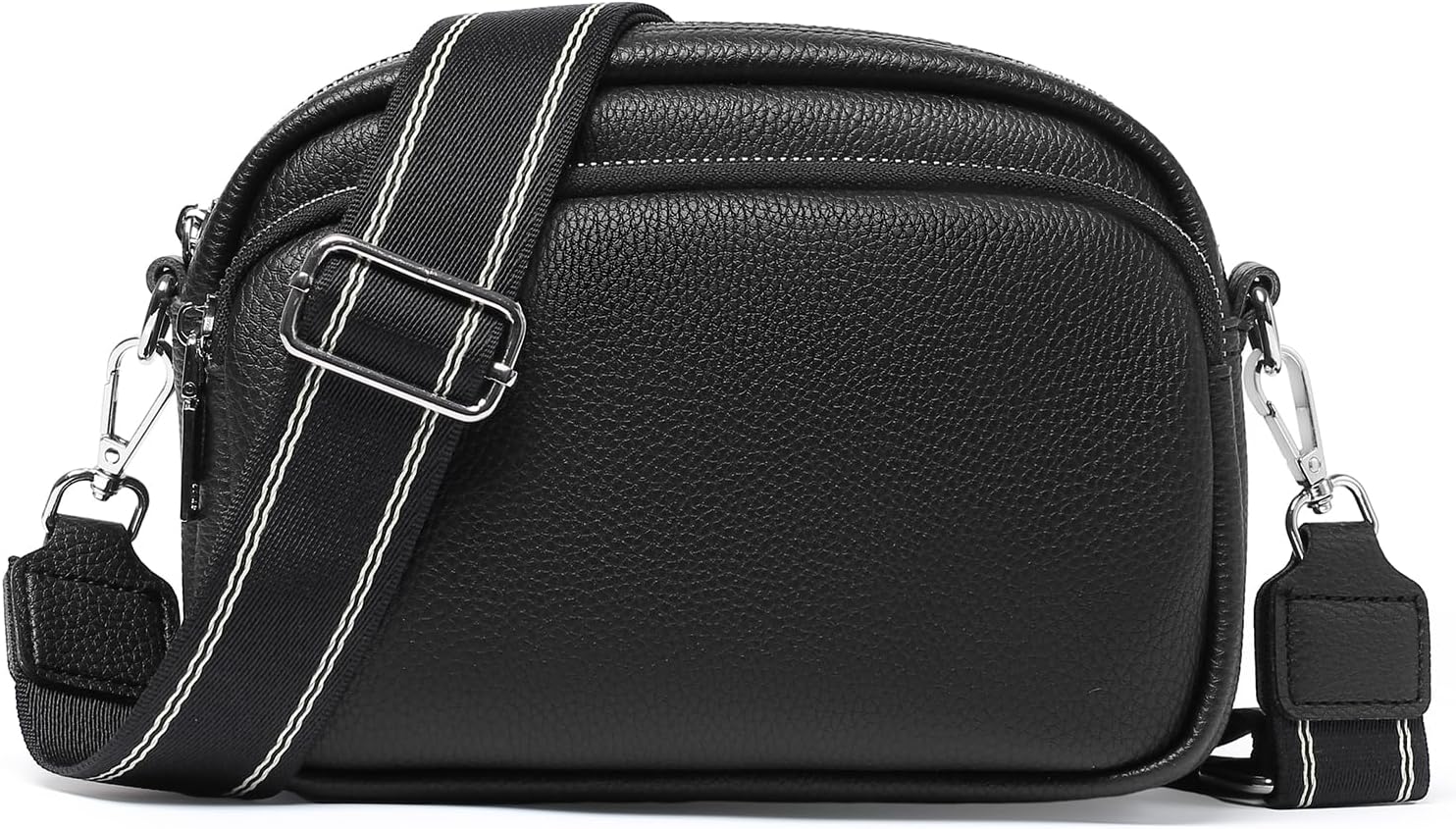 GOIACII Crossbody Bags for Women Small Purses Shoulder Bag with Wide Strap Leather - Image 2