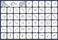 Vista 6 de 48Pcs Sewing Machine Presser Feet Foot Set for Brother, Babylock, Singer, Janome, Elna, Toyota, New Home, Simplicity, Kenmore