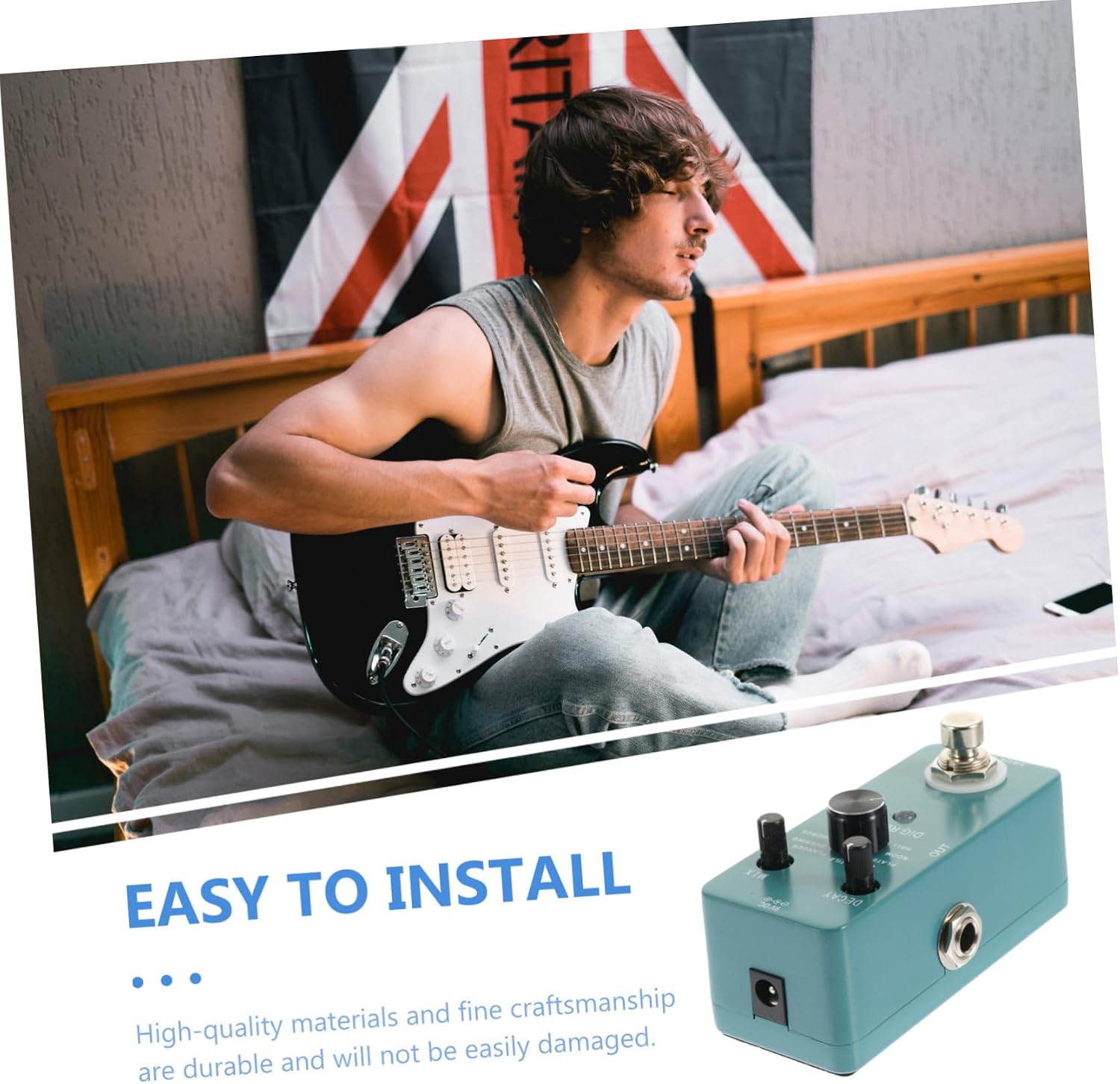 Abaodam Guitar Effector Pedal Wah Pedal for Electric Guitar Effector Professional Accessory Audio