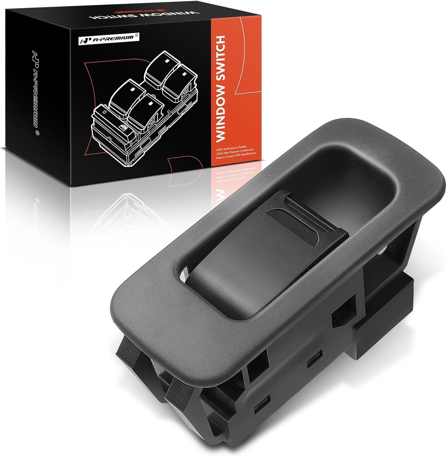 A-Premium Front Right or Rear Power Window Switch Compatible with Chevrolet Tracker & Suzuki Vitara 1999-2004, XL-7 2002, Grand Vitara 1999-2002, Sport Utility, Replace# 3799575F00, 3799575F00T01