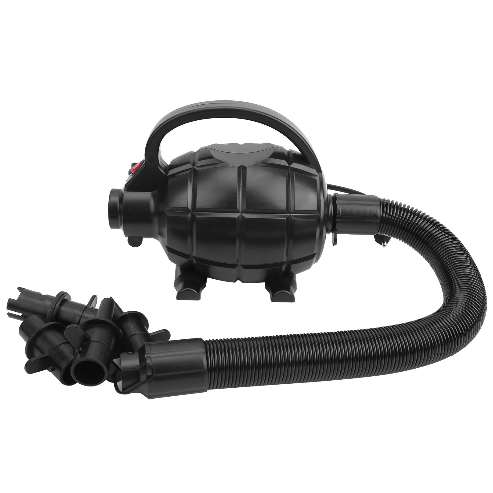 Bomba de Aire Eléctrica 600W, Inflador Portátil para Botes Hinchables y Colchones