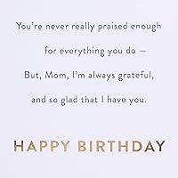 Vista 4 de American Greetings Tarjeta de cumpleaños para mamá (Learn and Grow)