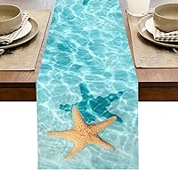 Vista 17 de Camino de mesa de plantas a base de hierbas, mantel de cocina, mesa de comedor, lino rústico, bufanda para interior y exterior, decoración