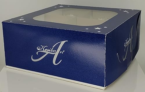 Miniatura 2 de Handmade Christmas Tree Glass Bauble, Hanging Glass Ball with Ornament. Set of 4, Diameter 4 in. (Gold)