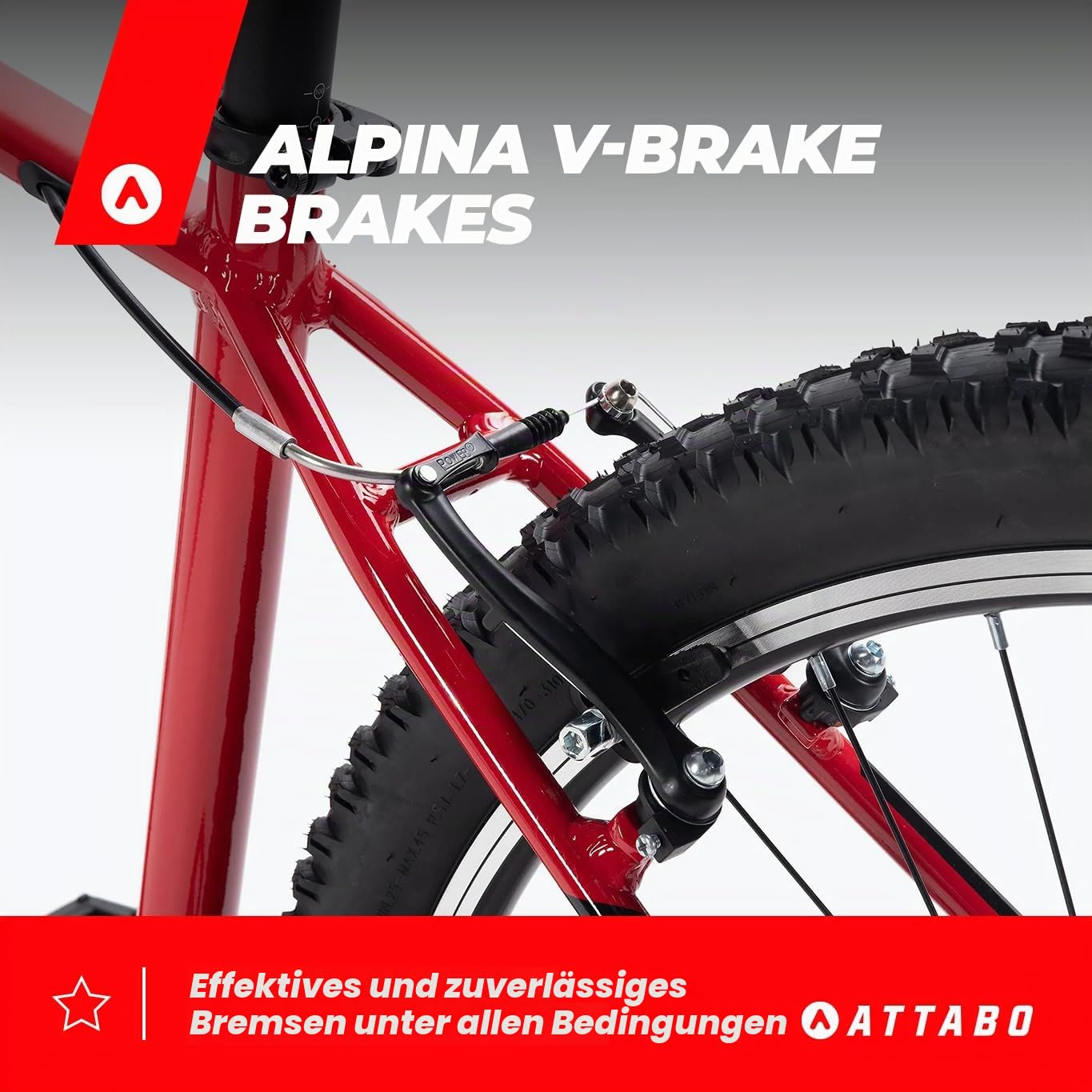 ATTABO Herren Fahrrad Alpe 1.0 mit Aluminiumrahmen 17-21" Ergonomischer Lenker V-Brake Blau Mountainbike mit 29" Rädern mit Zubehör Verstellbarer Sattel 21-Gang Schaltung
