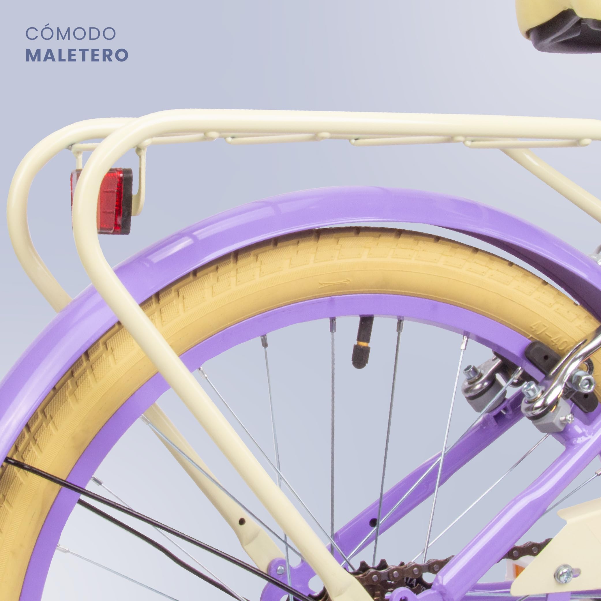 Bicicleta para niñas Flower Bike, tamaño de Rueda 20 Pulgadas, de 6 a 10 años, de 6 velocidades Shimano, de Altura Ajustable