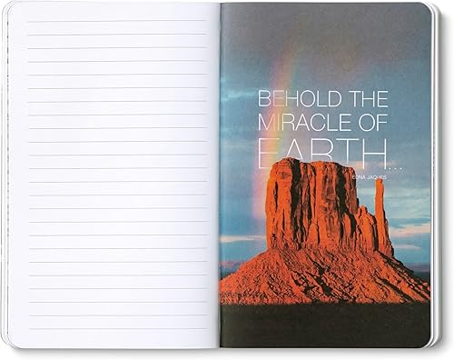 Miniatura 5 de Compendium Diario de tapa blanda el mundo es grandioso, terriblemente grande y asombrosamente hermoso. - Un diario Write Now con 128 páginas