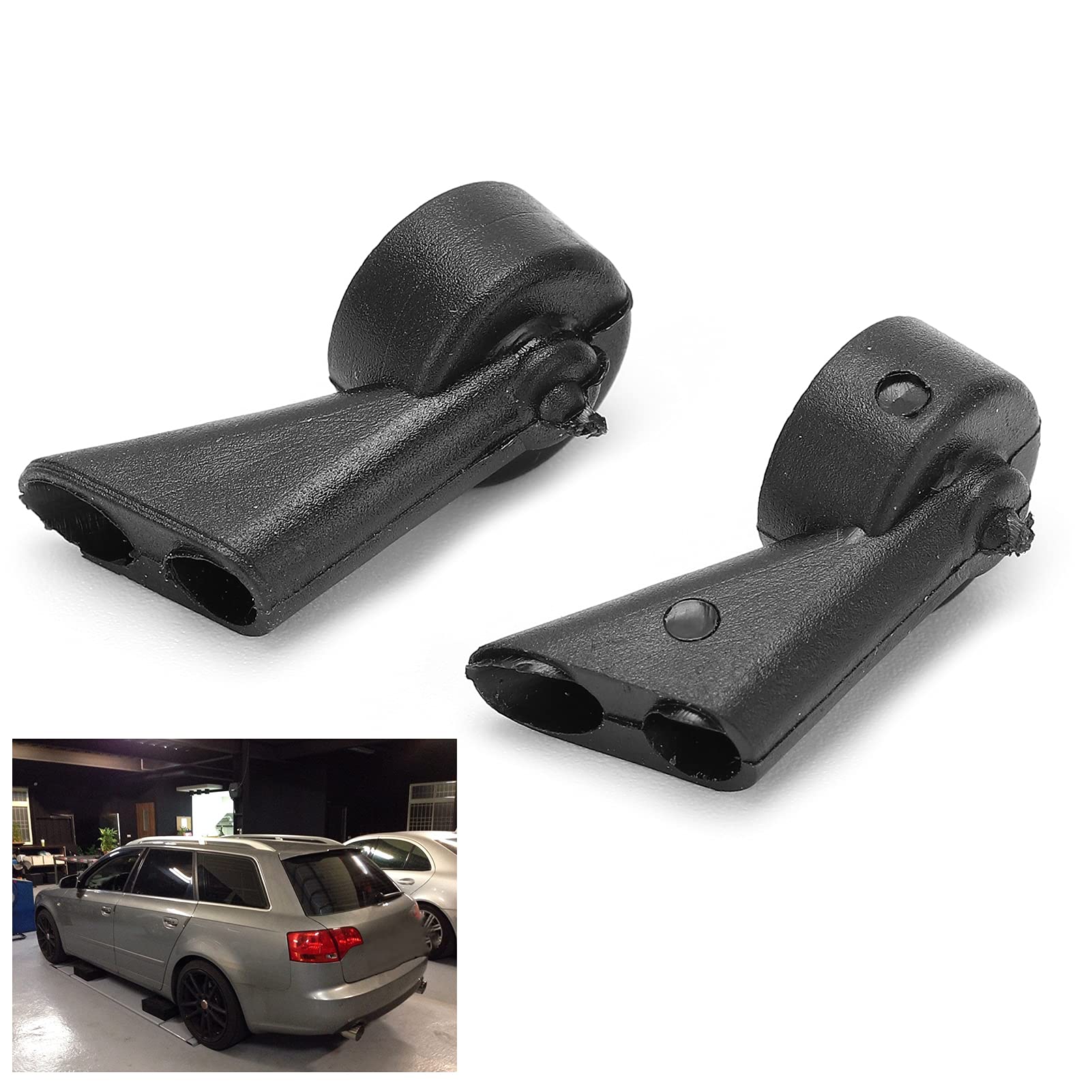Amazon.com: Aramox 2Pcs Windshield Wiper Washer Nozzle Windscreen 