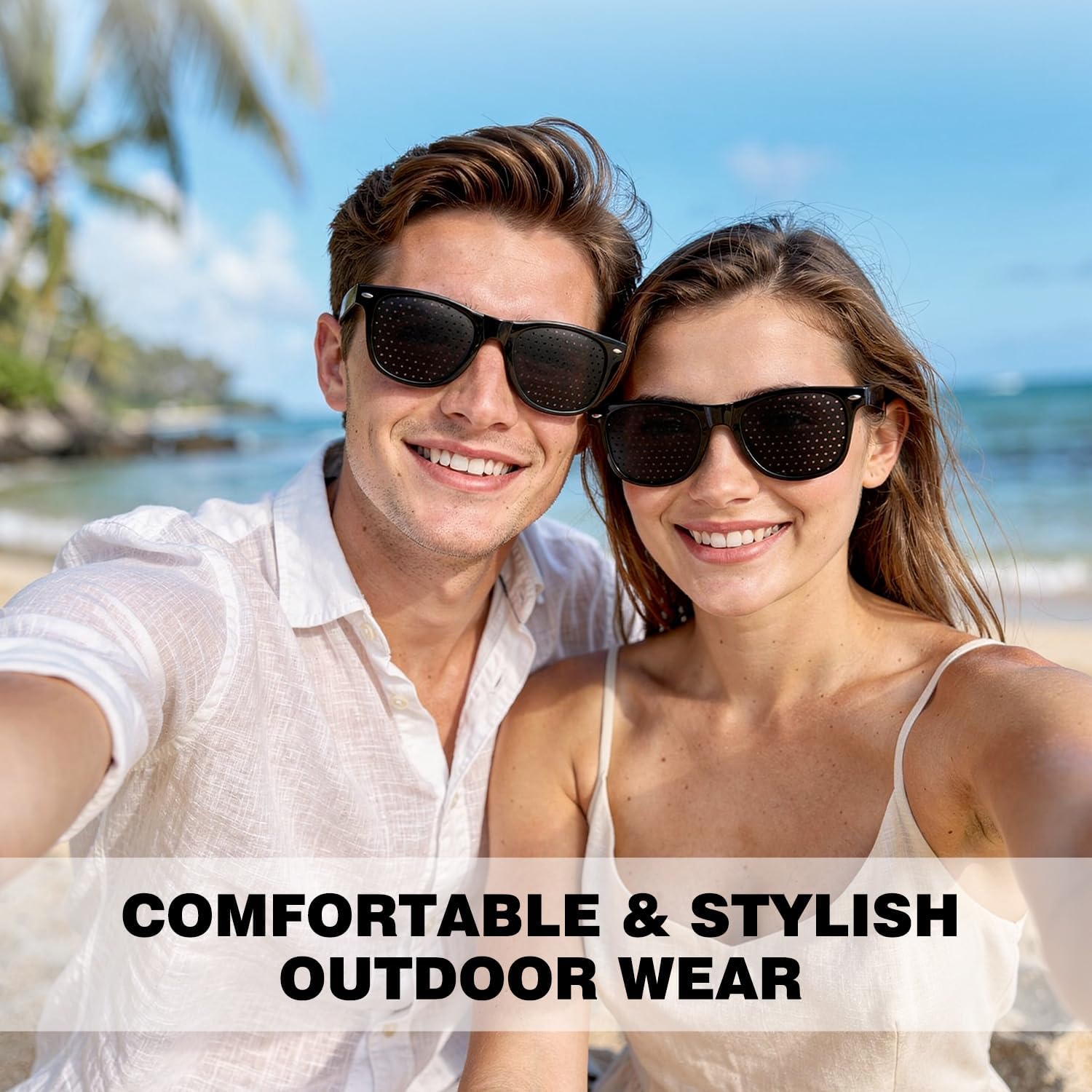 2 Pack Glasses for Daily Screen Time & Eye Comfort, Lightweight Frame Glasses Frame