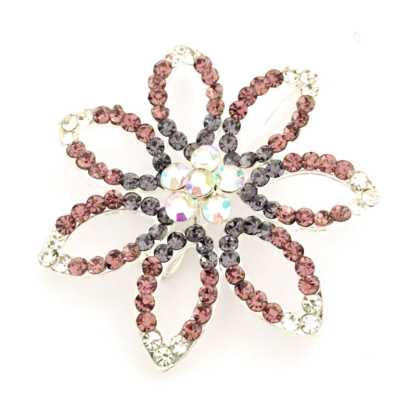 hair clips for women and girls silver color hair pins (pack of 1) with