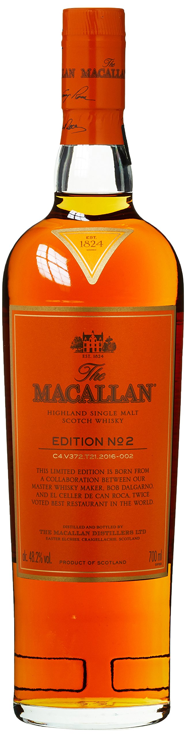 Macallan Edition No. 2 Limited Edition Highland Single Malt Whisky (1 x 0.7 l)