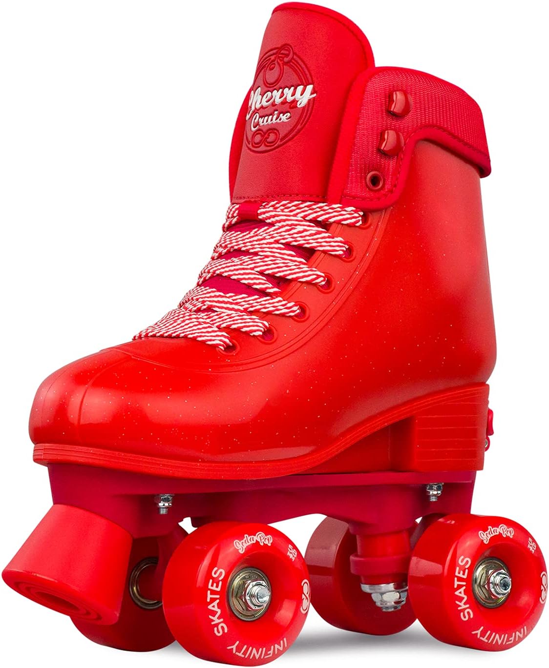 Crazy Skates Soda Pop Adjustable Roller Skates for Girls and Boys - Adjusts to fit 4 Shoe Sizes
