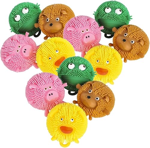 Squishy CrittersCaja de 12animales de granja