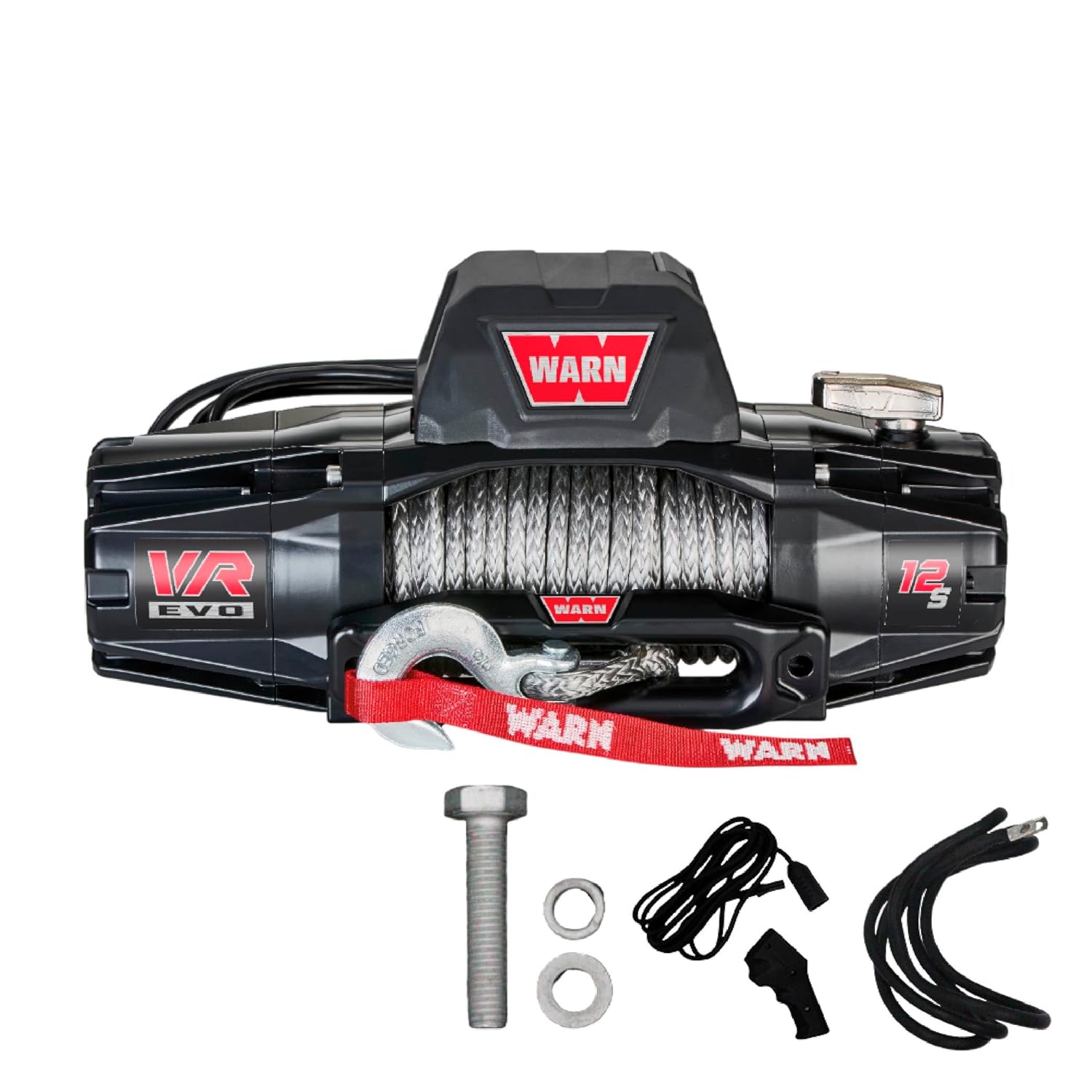 Warn VR EVO 12-S Winche Eléctrico 12V 12000 lb Soga Sintética IP68