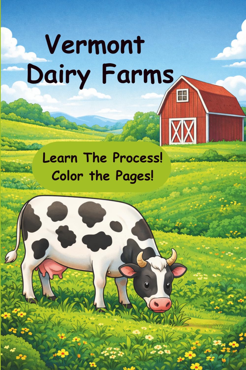 Vermont Dairy Farms: Learn the Process - Color the Story!