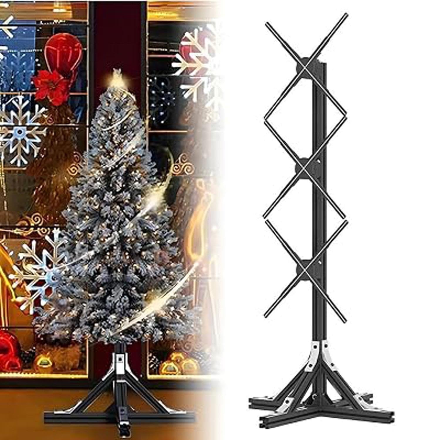 3DHologramFan Christmas Tree Display and Stand, for Shopping Malls