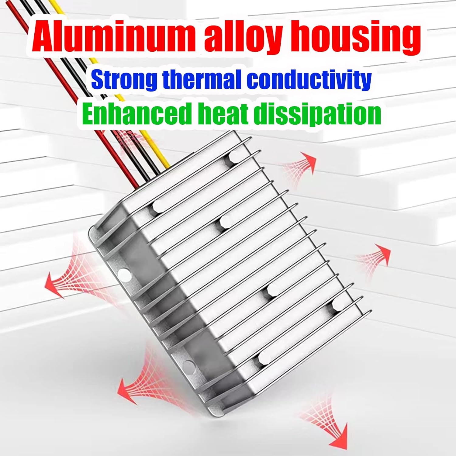 DC 12V Step Up to 24V Boost Converter 20A 480W DC Voltage Regulator Power Converter Waterproof Module Transformer for Golf Cart Club Car