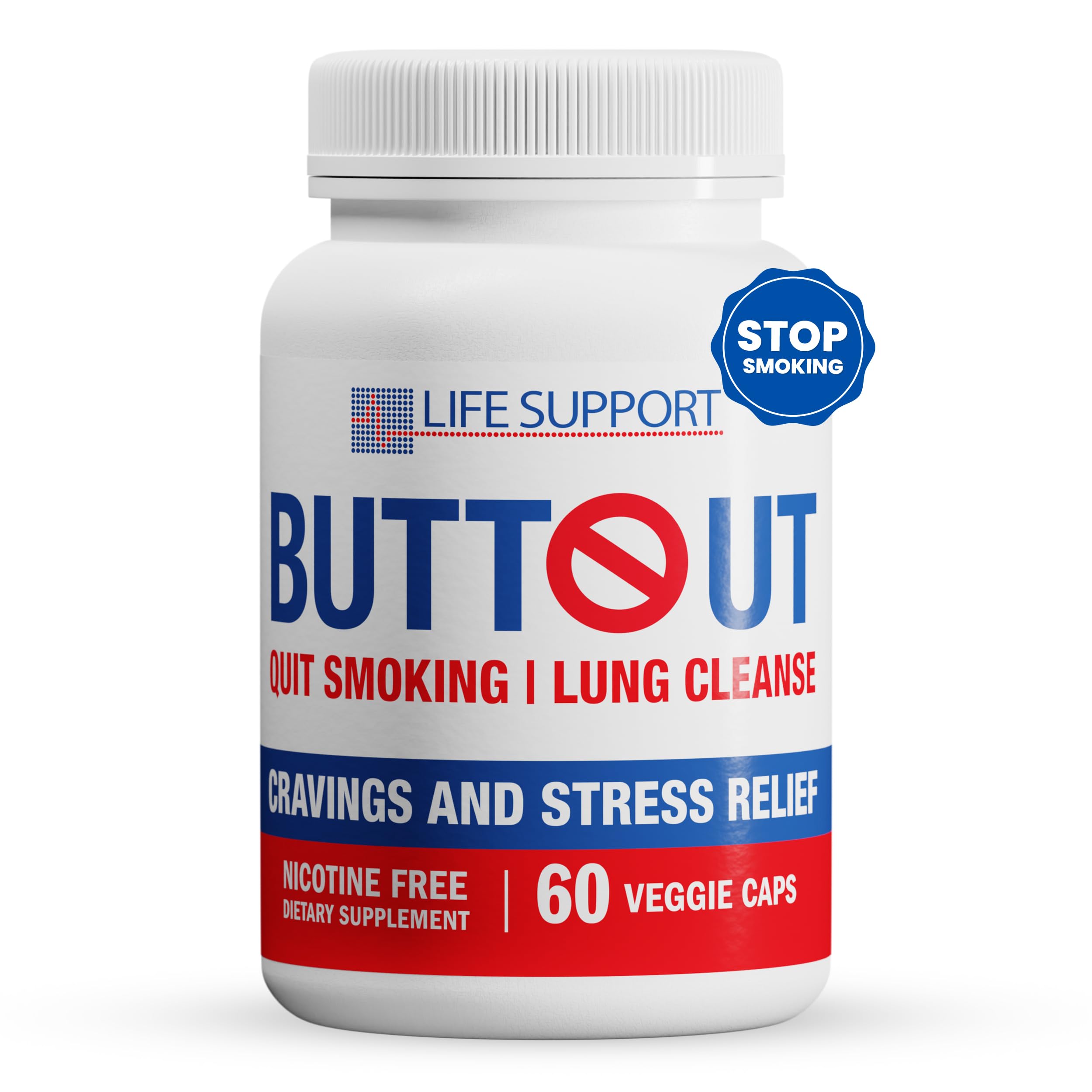 Buy ButtOut Quit Smoking Lung Cleanse. Helps to Stop Smoking & Support