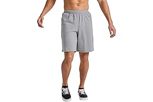 Hanes Men's Jersey Shorts with Pockets