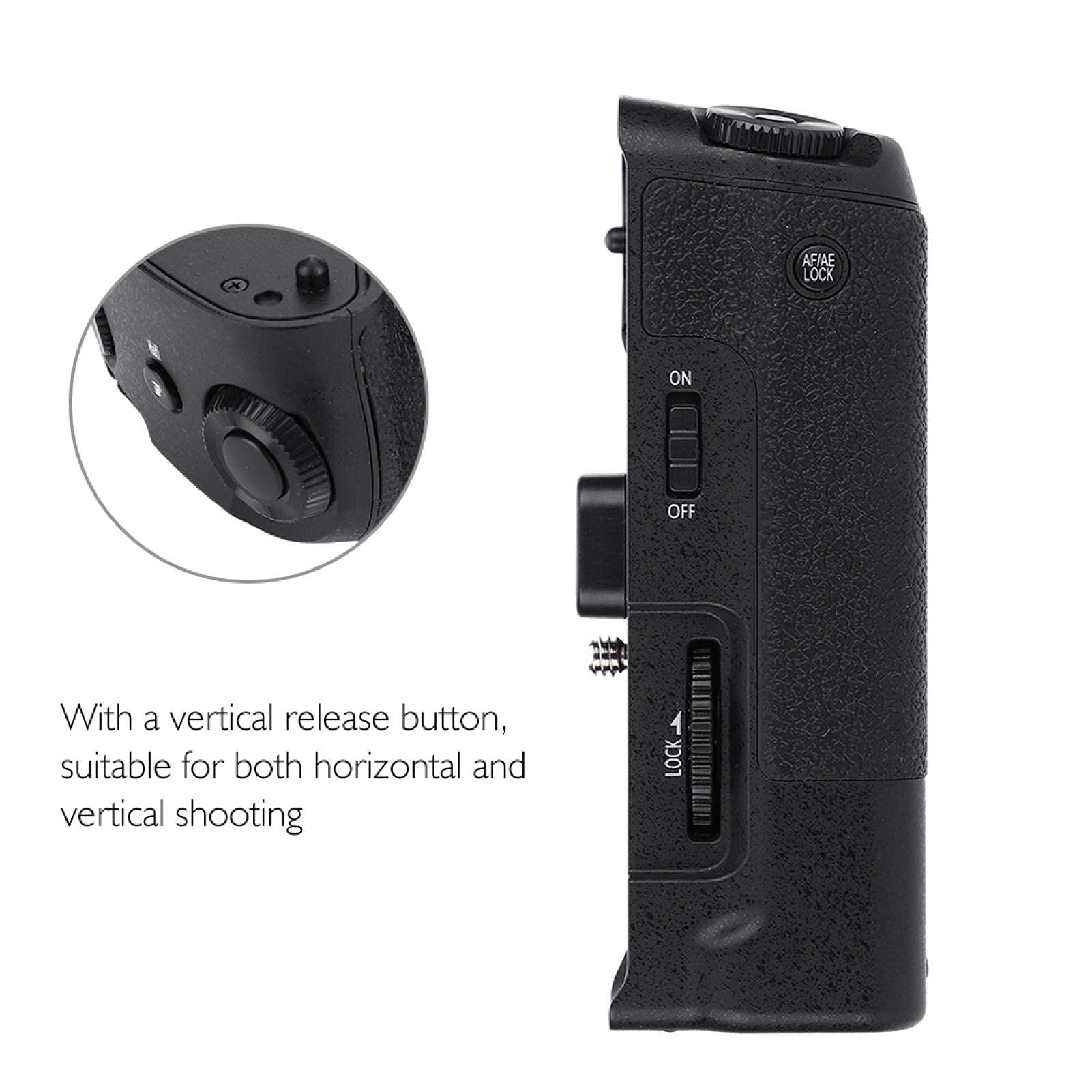 Vertikaler Batteriegriff Ersatz Batteriegriff Kamera Batteriegriff DMW-BGG1 Handheld vertikaler Kamera-Batterie Griff Zubehör Ersatz für Panasonic Lumix G80 G85