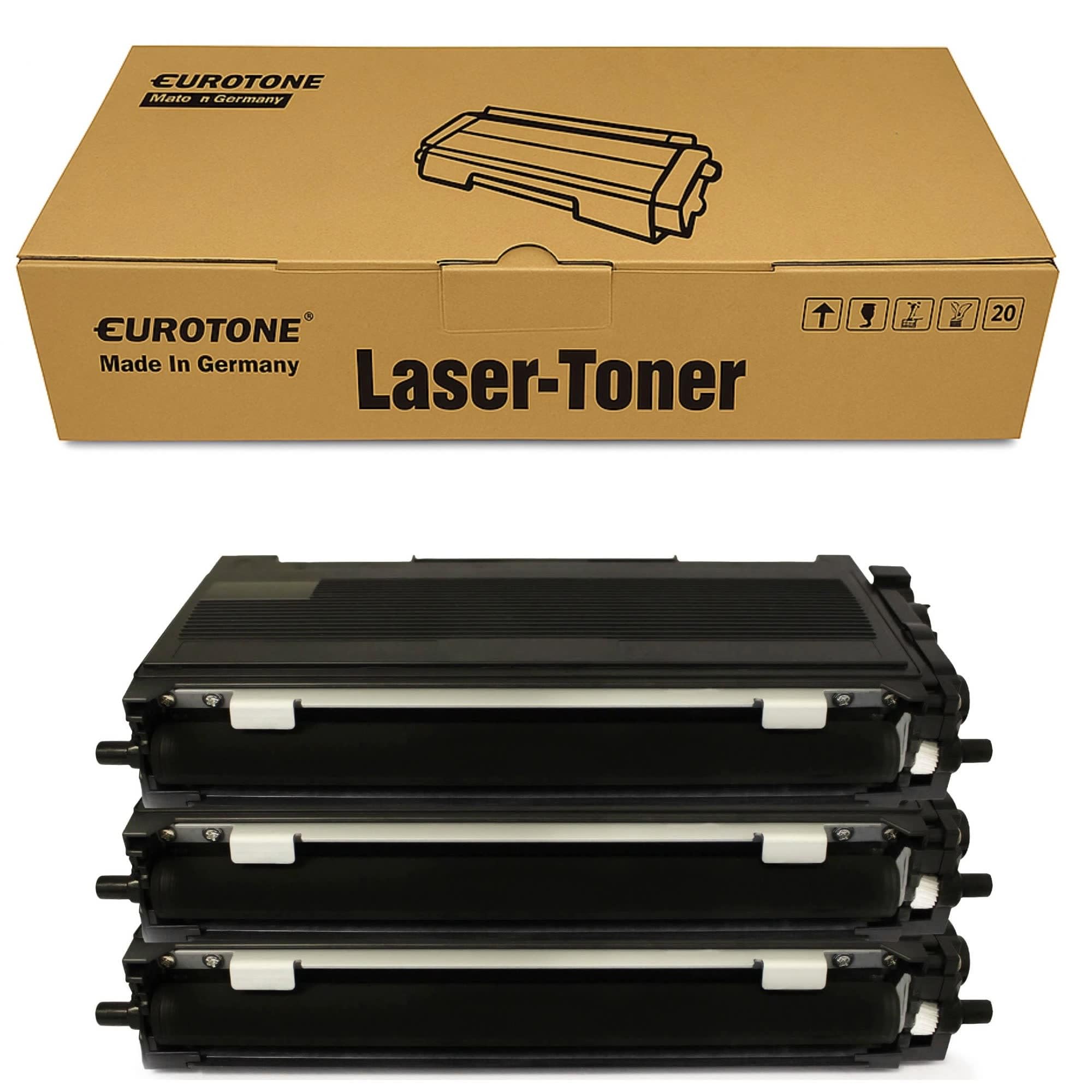 Eurotone Toner 3X kompatybilny z Brother DCP-L2510 DCP-L2512 DCP-L2530 DCP-L2537 DCP-L2550 zastępuje TN-2420 Black Black o 25% większej wydajności