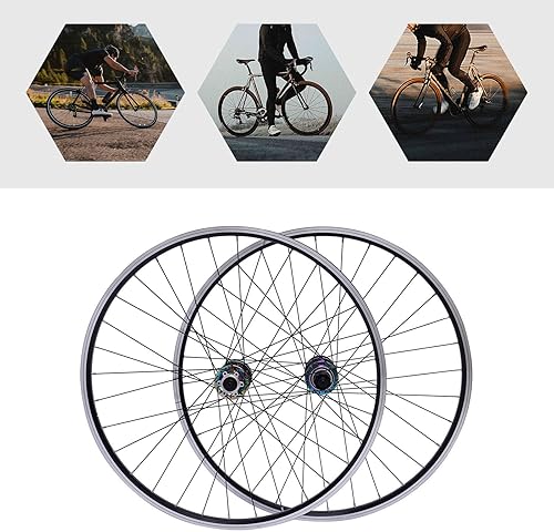 Miniatura 8 de Juego de ruedas para bicicleta de montaña de 29 pulgadas, llantas MTB Juego de ruedas delanteras y traseras Tornillo de arranque para 789101112