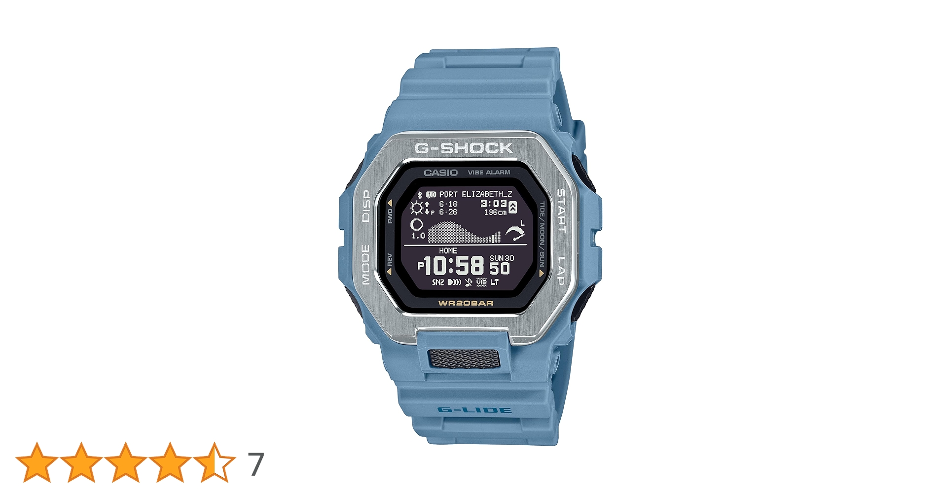 時計 G-SHOCK G-LIDE GBX-100 Casio G-Shock G-Lide Gray Sand Digital Surf Watch GBX-100-8