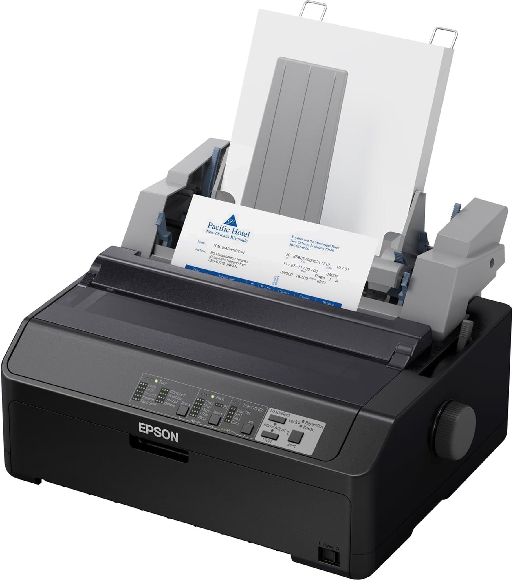 Epson Lq-590ii 24-Pin Dot Matrix Printer, Monochrome ptinter Output