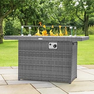 Harrier Rattan Garden Sofa Set - [Build Your Own] | Build or Extend Your Own Garden Furniture Sets | Rattan Garden Furniture Sets | Choose Your Patio Furniture (Fire Pit Table)