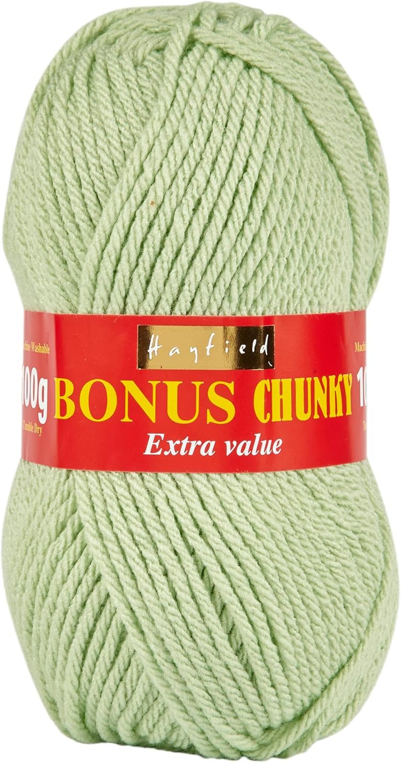 Sirdar Hayfield Bonus Chunky 100g, Gentle Jade 604