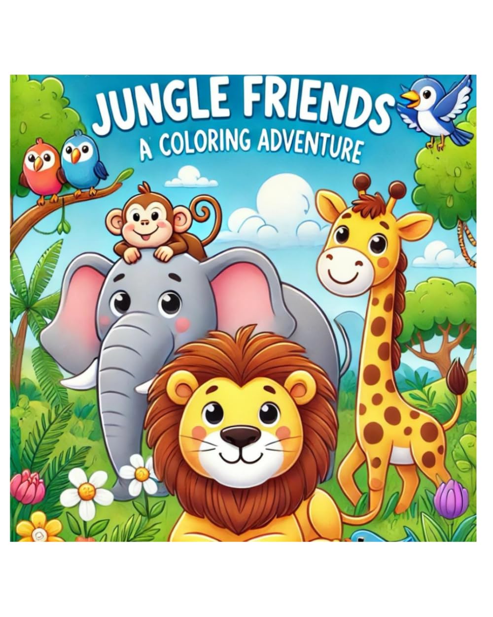 Jungle Friend: A Coloring Adventure