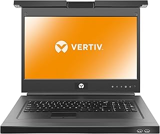 Vertiv Avocent LRA Rack Console 18.5" LCD Widescreen,8-Port, Keyboard with Touchpad