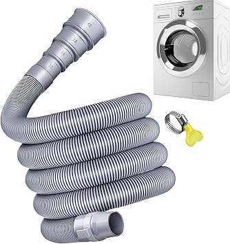 Travel Trailer Sewer Hose | Caravan Drain Pipe with Adjustable Adapter - Waste Water System Trailer Extension Set Versatile for Travel Outdoor Holiday