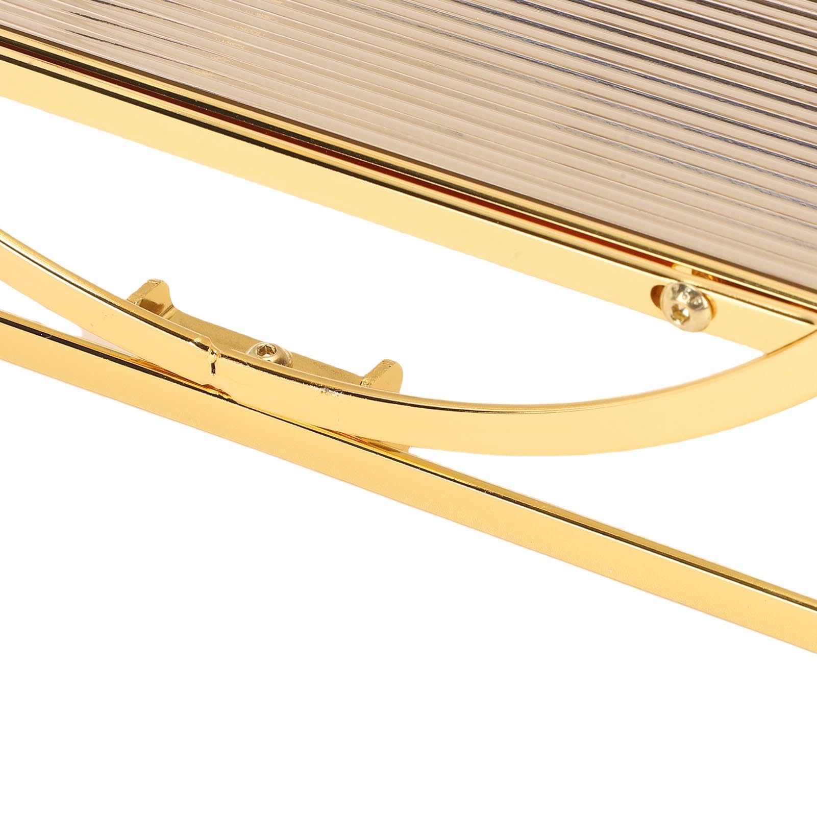 Parfüm-Organizer für die Kommode, 2-stöckiger Make-up-Organizer aus Goldenem Acryl mit Abgerundeten Kanten, Badezimmer-Theken-Organizer für Schlafzimmer, Kommode, Kosmetika und Pinsel