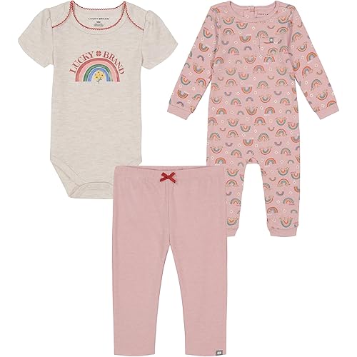 Lucky Brand baby-girls 3 Pieces Pant Set3 Pieces Pant Set