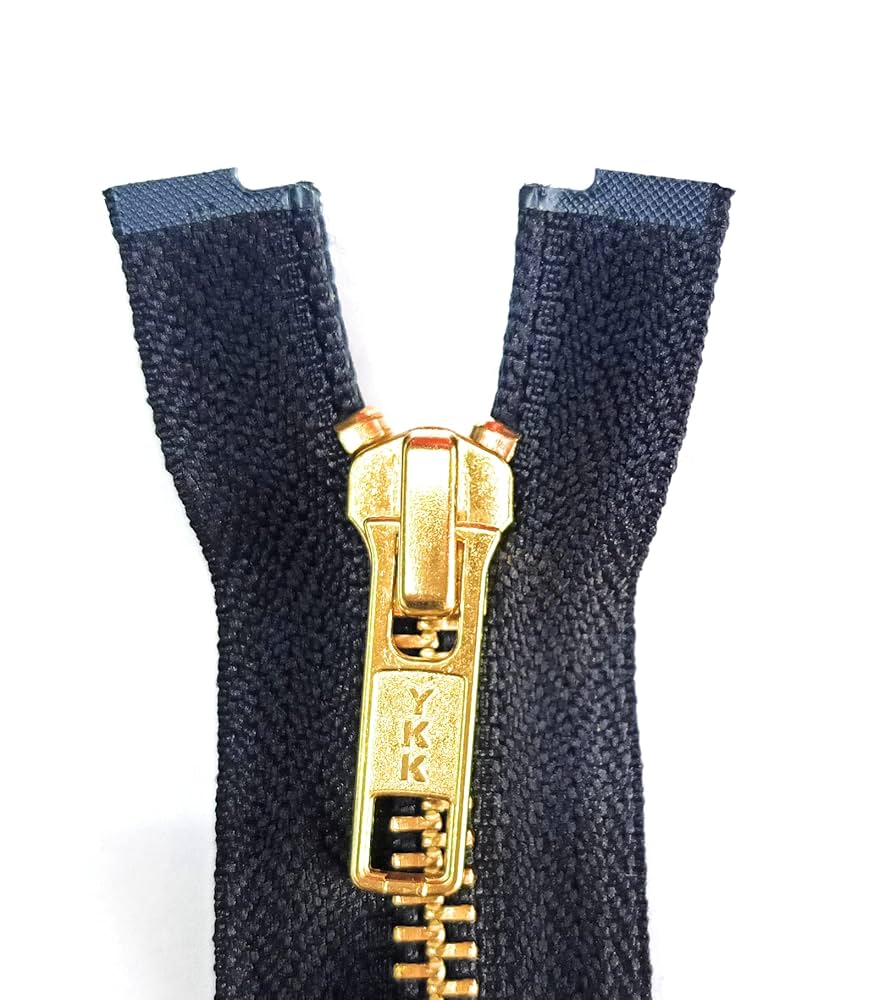 YKK Metal Zip #5 Brass Metal 26