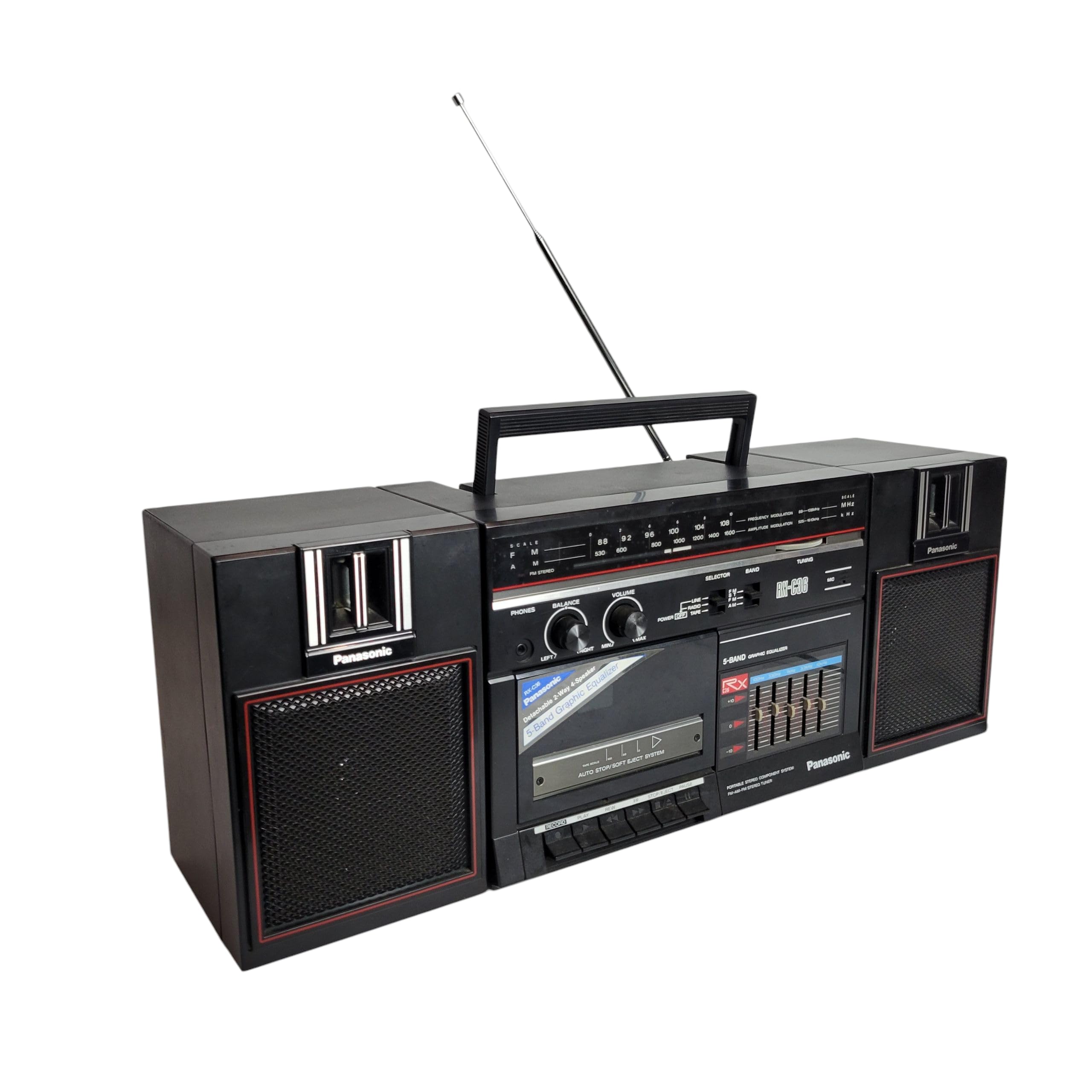 Amazon.com: Panasonic RX-C36 Portable Stereo Cassette Player