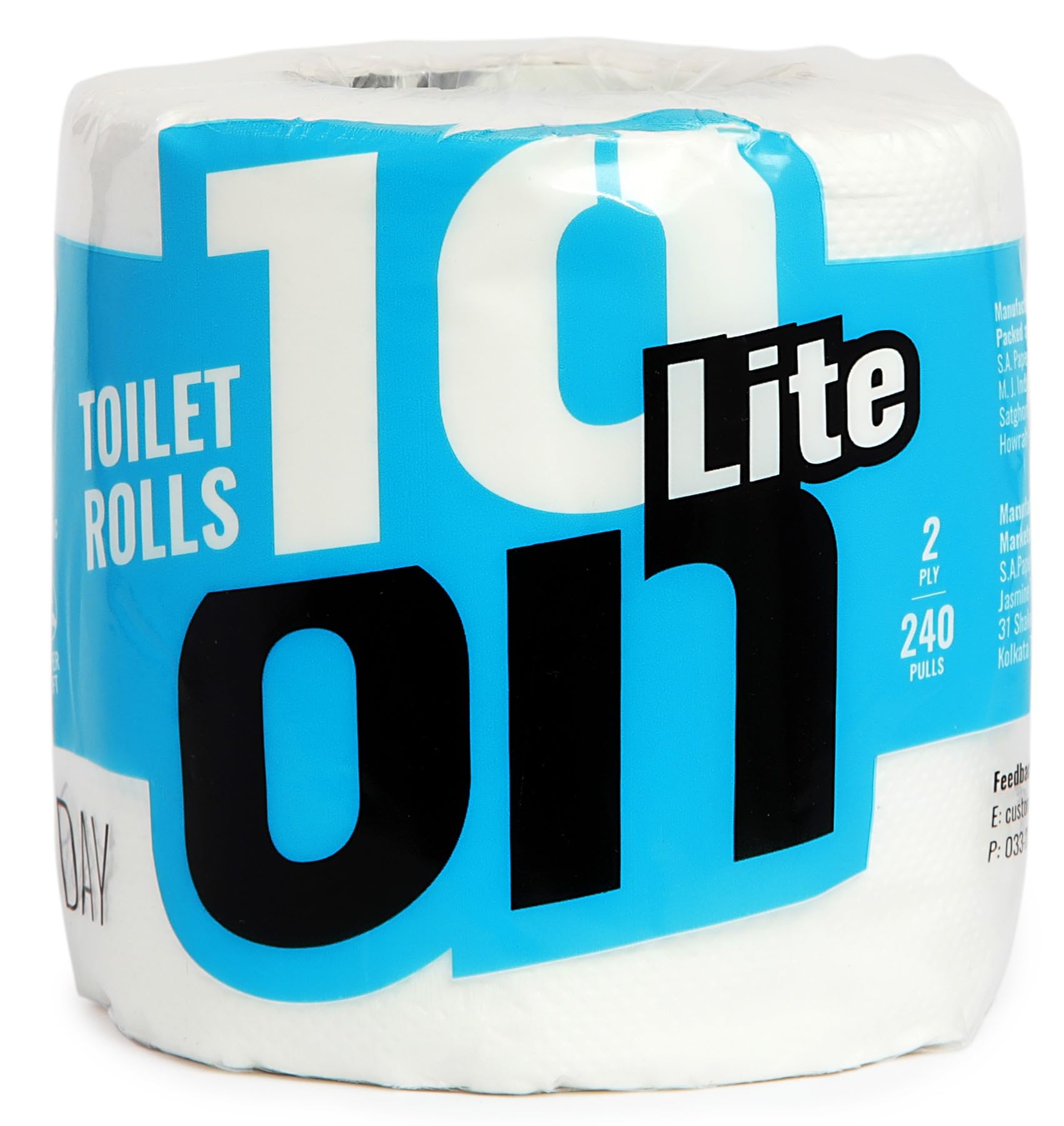 10on Lite 2Ply Ultra Soft Toilet Tissue, 240 Pullls in 1Roll (B0B5QR84QM) Amazon Price History, Amazon Price Tracker