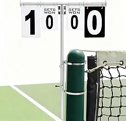 Marcador de pontuação de tênis compatível com a maioria dos conjuntos de placar para voleibol, basquete, atividades ao ar livre