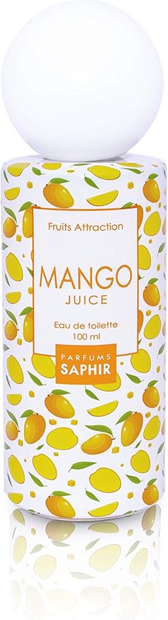 PARFUMS SAPHIR Fruit Attraction Eau de Parfum Vaporisateur pour Femme, Mangue, 100 ml