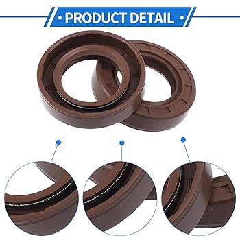 PTFE Spring Energized Lip Seals Rotary Shaft Seal Spring Loaded Seals
