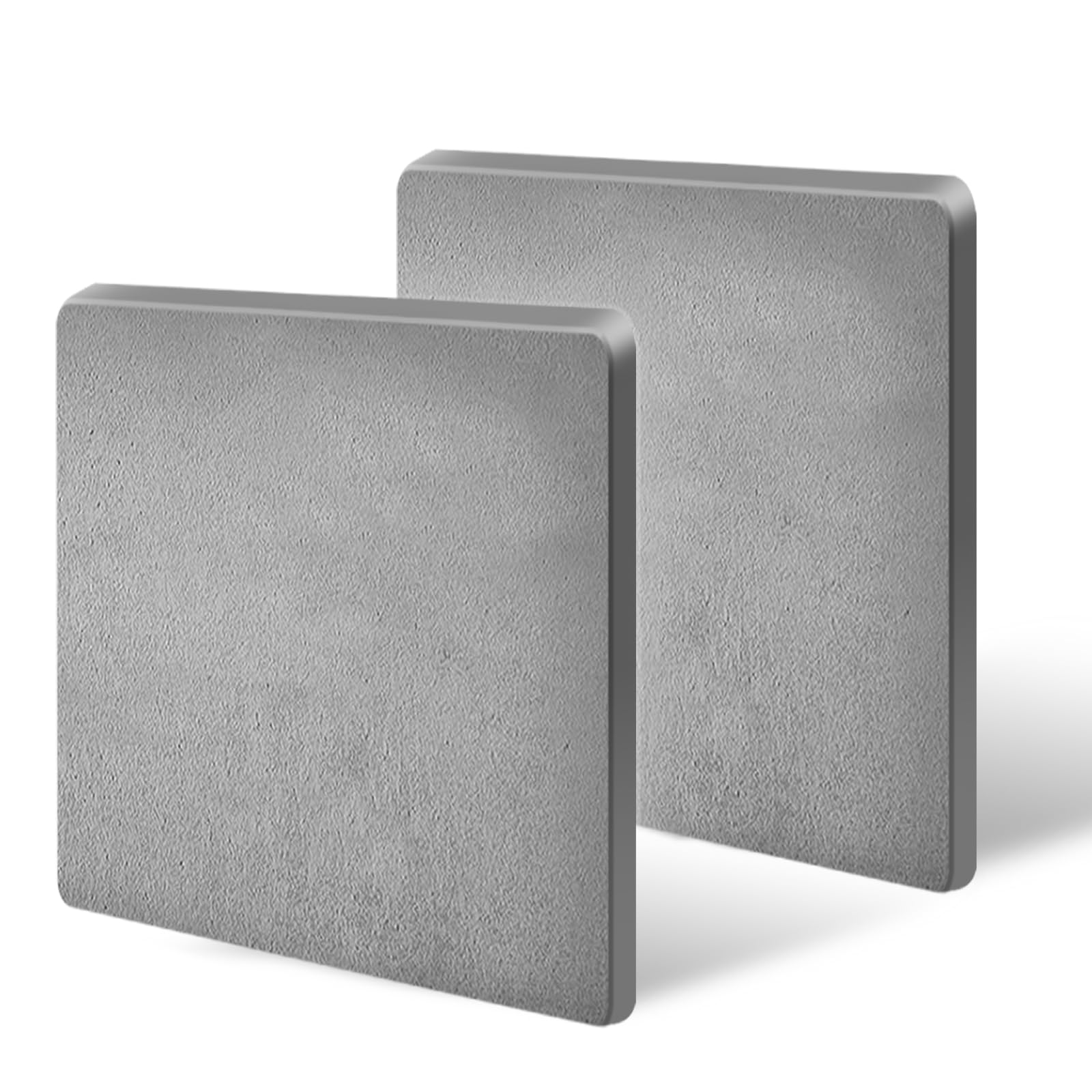 SALUINOKI Mild Steel Plate 10x8 A36 Steel Sheet Cold Rolled, Weldable Magnetic Metal Plate 16 Gauge Thickness (2 Pack)