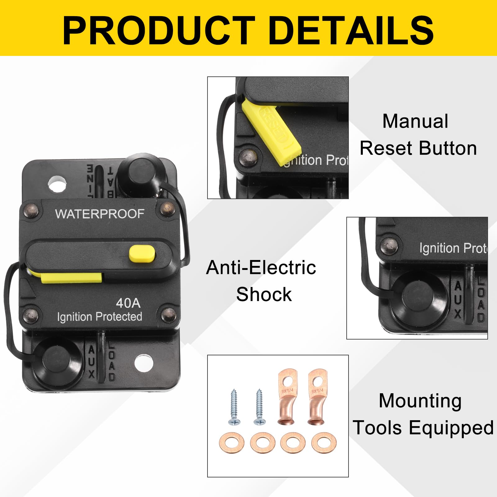 DMiotech 40A Circuit Breaker - Image 3