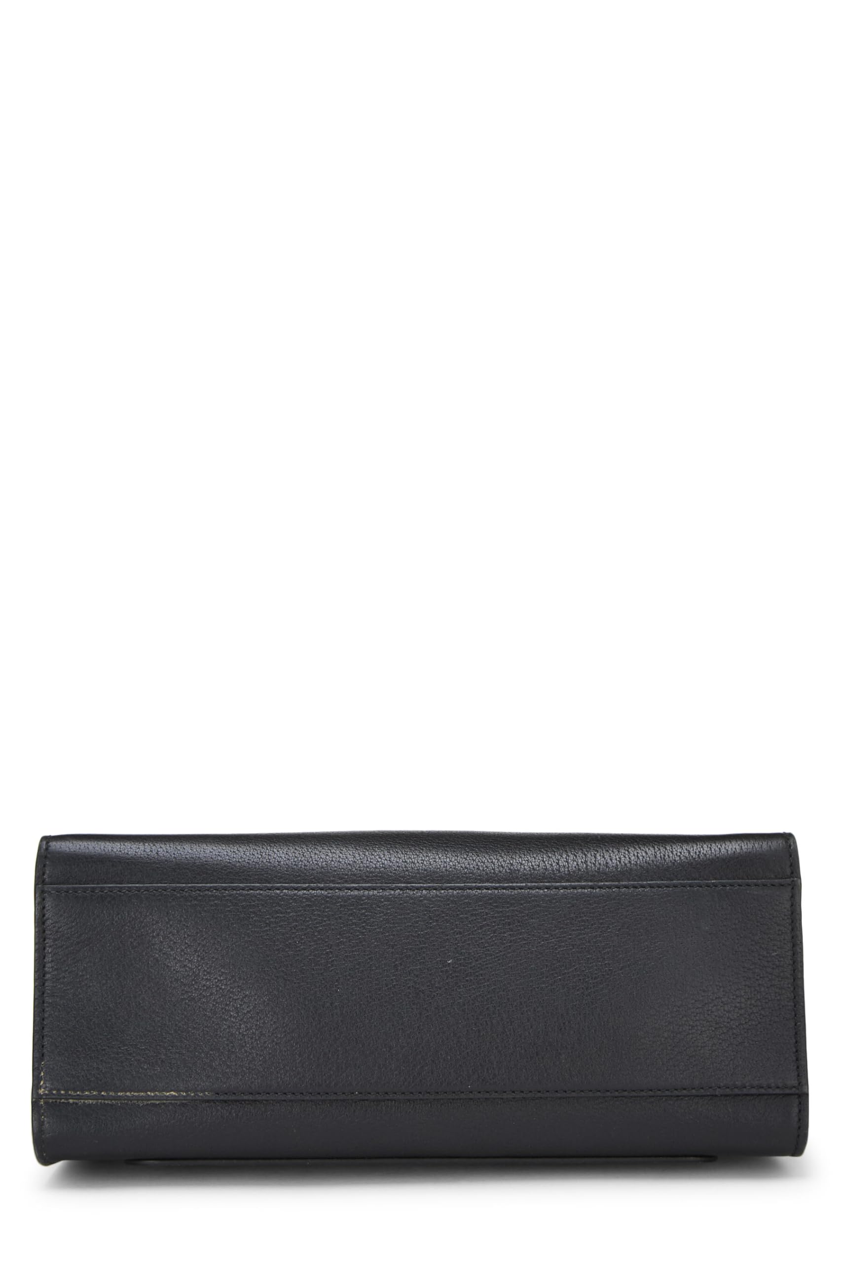 Gucci, Pre-loved Black Leather Butterfly Totem Handbag Medium, Black