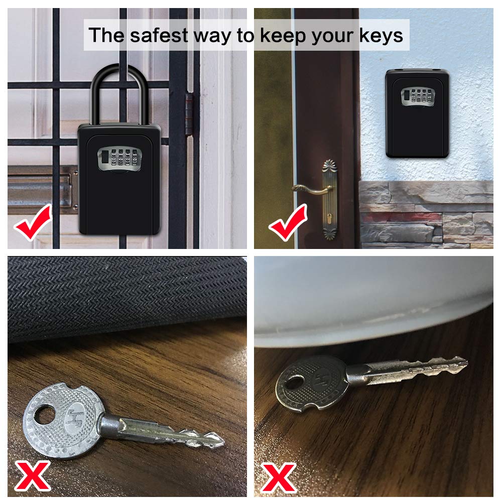 Generic Boîte De Verrouillage à Clé Murale Serrure À Boîte Avec Code à Prix Pas Cher | Maroc