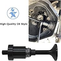 Vista 2 de Inner Axle Side Seal Installation Tool Compatible with Dana 30/44/60 Axles Front Differentials. With Thrust Bearing & Flange Nut