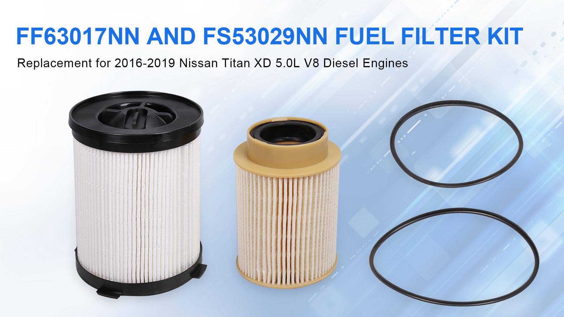 ta 2016-2019 Nissan TITAN XD Fuel Filter 16400-EZ40B | OEM