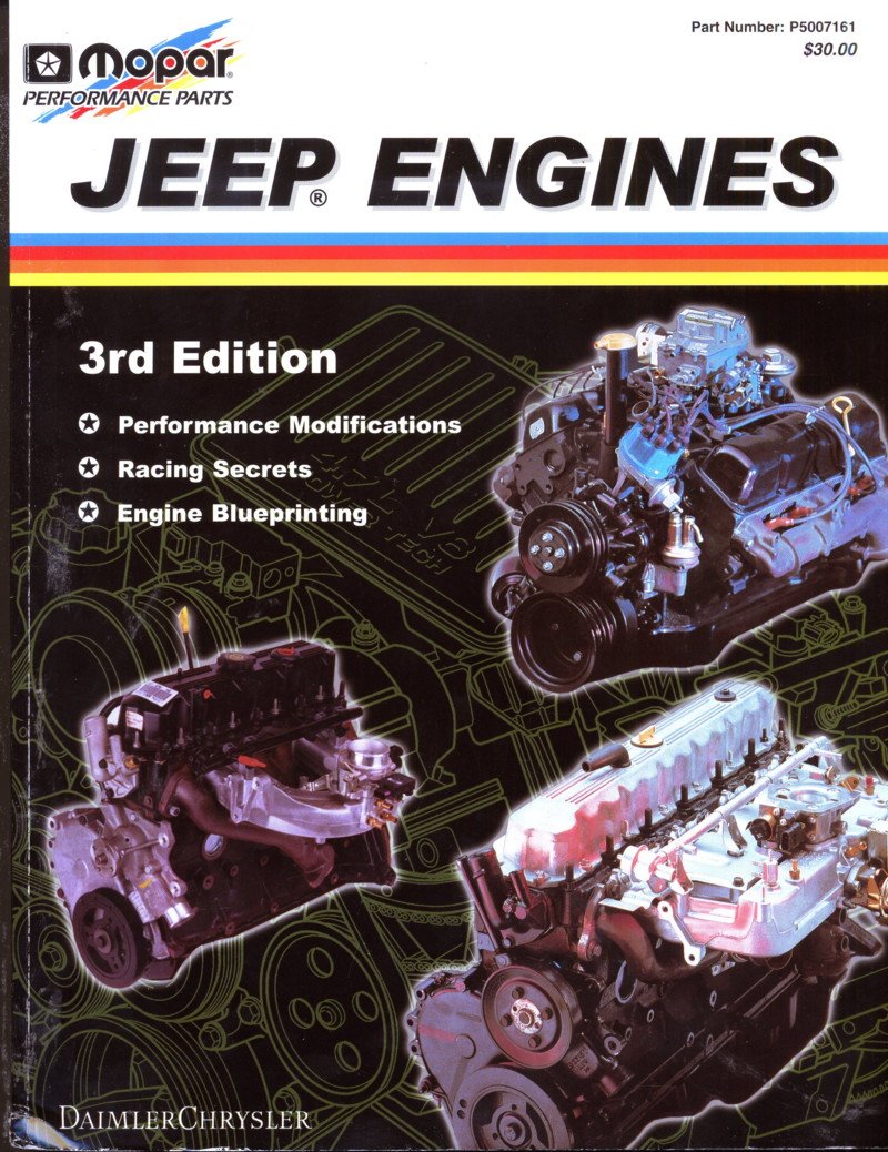 Mopar Jeep Engines 3rd Edition Performance Modifications, Racing